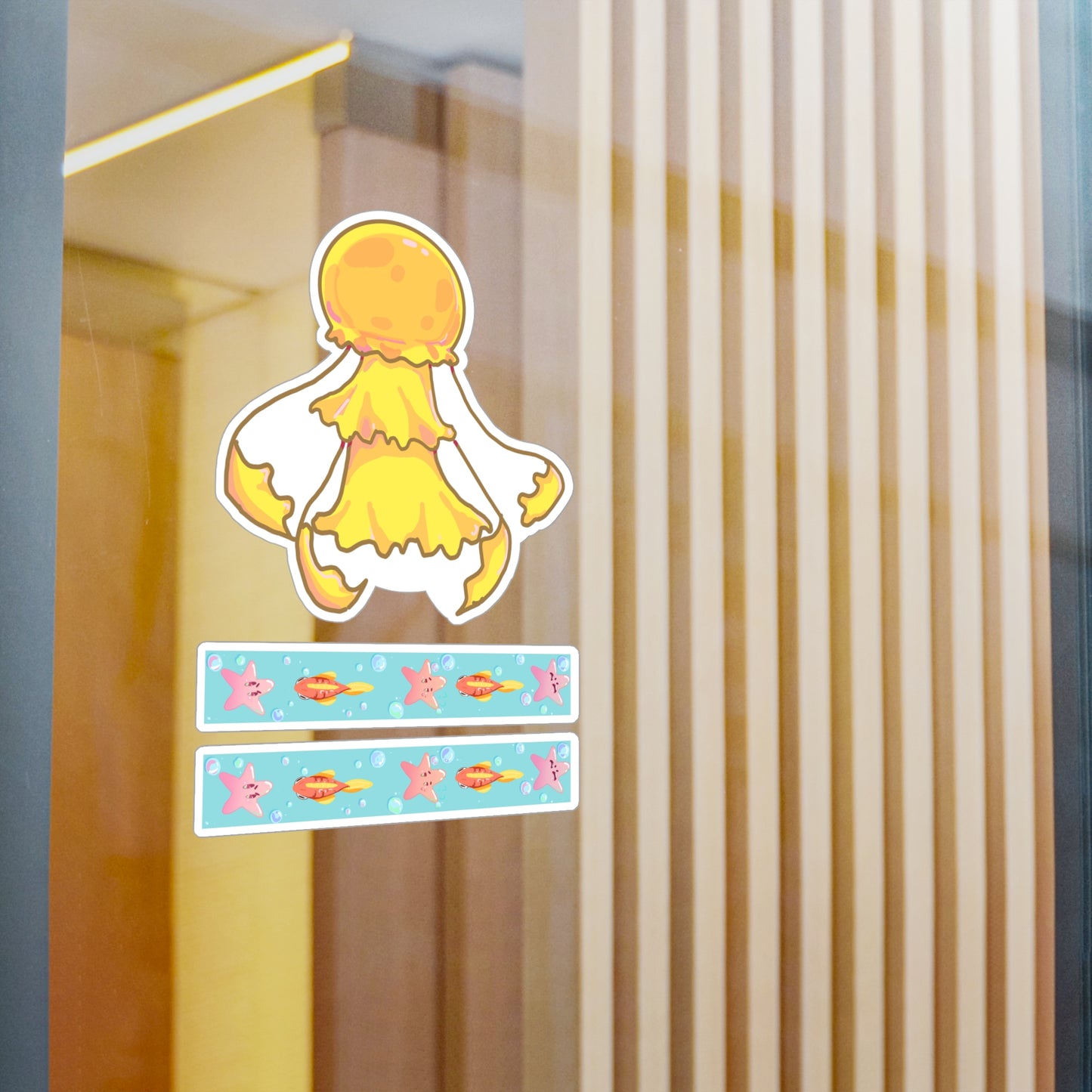 Yellow Jelly Vinyl Decals V1