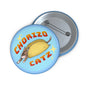 Chorizo Catz Round Logo Pin Buttons V1