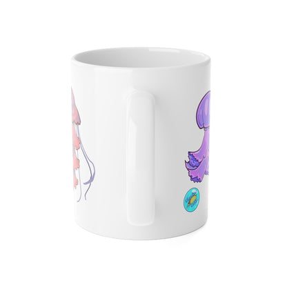 Jelly Quad White Ceramic 11oz Mug V1